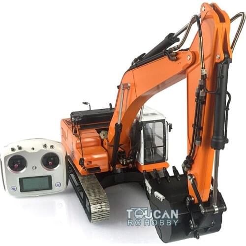 Gifts LESU 1/14 AC360 Komatsu Hydraulic RC Excavator Metal Tracks Radio Painted Model THZH0899-SMT2