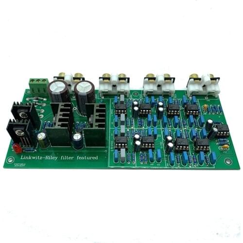 Preamplifier electronic three-way board dividers Power amplifier board Front-end electronic three-way crossover board