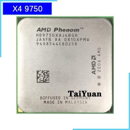 AMD Phenom X4 9750 2.4 GHz Quad-Core CPU Processor HD9750XAJ4BGH Socket AM2
