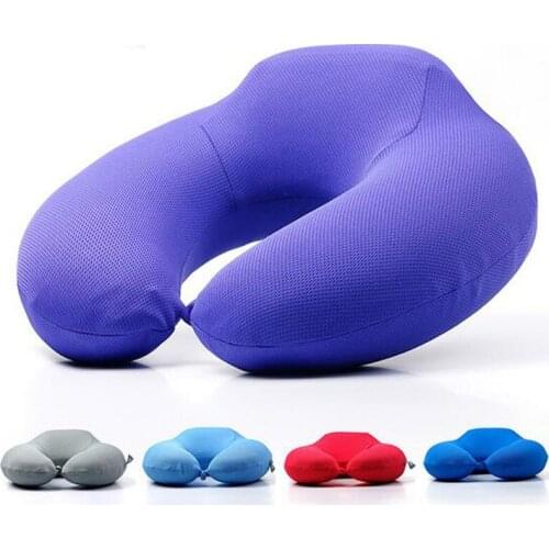 U Shaped Memory Foam Neck Pillows Soft Slow Rebound Memory Foam Space Pillow Neck Cervical Healthcare