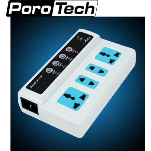 20pcs/lot SC3-GSM smart power socket Wireless Mobile Phone PDA GSM Remote Control 4 Outlets Power Socket Smart Switch Plug