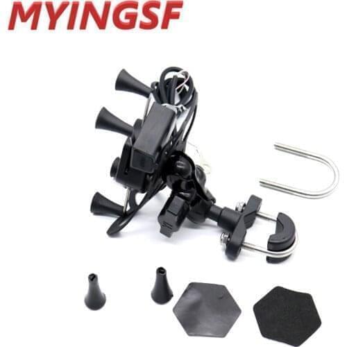 Universal Motorcycle Phone Holder handle bar For SUZUKI GSXR 600 750 GSXR600 GSXR750 GSX-R 1000 Motor GPS Navigation Bracket