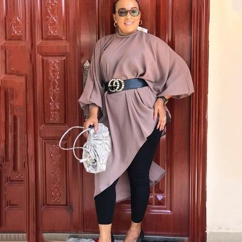 Plus Size Dresses Women Clothing Fall Mid-turtleneck Long Sleeve Dress Ladies Casual Irregular Dress Wholesale Dropshipping