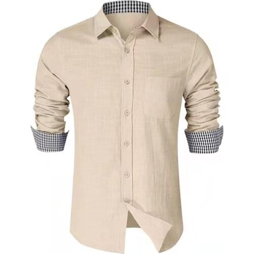 Мужские хлопковые рубашки ZOGAA China At AliExpress