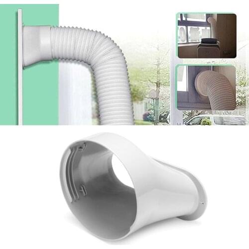 13/15cm Dia Portable Air Conditioning Body Exhaust Duct Interface Pipe Connector