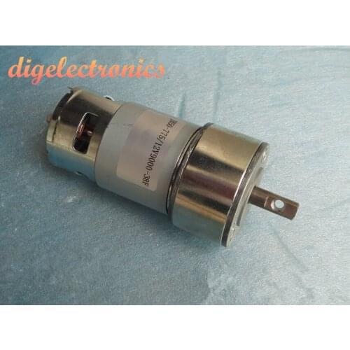 775 DC Gear Motor 12V 24V High-power Large Torque Motor 775 Gear Motor /Motor Bracket for DIY Manipulator Arm Robot Accessories