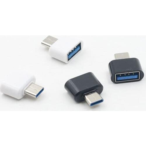 USB Female to USB-C Type C 3.1 OTG Male Data Adapter For Samsung S8 LG G6 G5 V20 OnePlus 2 3 Huawei P9 P10 Plus mate9