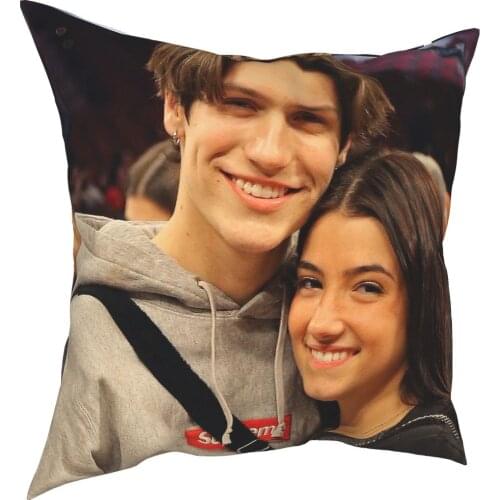 Charli Damelio Pillow Case Anime Pillow Ornamental Couches Sofa Pilow Case Pillow Covers Decorative Pillow Cover Pillowcase