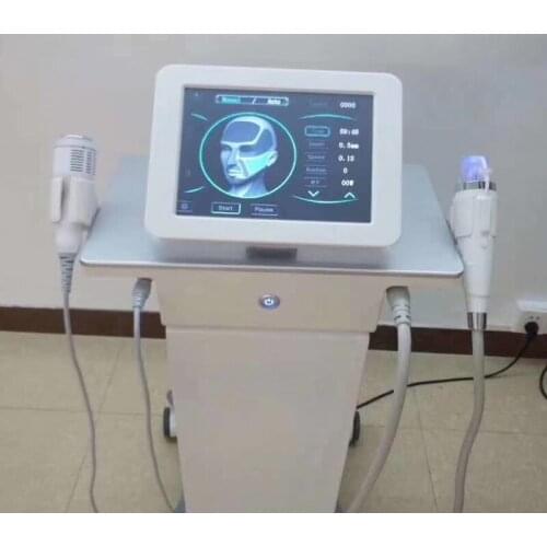 Two in one Radio Frequency Skin rejuvenation Microneedle Fractional RF Beauty Machine anti Stretch marks withcold hammer