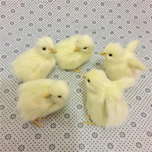Simulation cute sound attract kids attention Furry Chick Lifelike Plush Chicken Kids Children Sound Toy Gift