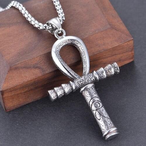 Classic Cross Necklace New Stainless Steel Jesus Pendant Jewelry For Women