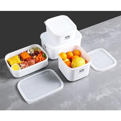 Kitchen Box Food Storage Containers Bento Box Lunch Containers Microwavable Freezer and Dishwasher Safe Food Containers