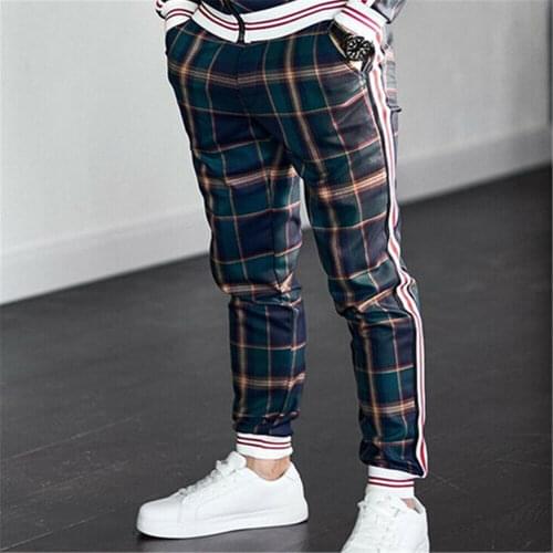 Mens Hip Hop Pants Sweatpants Fashion Casual Workout Joggers Sport Trousers