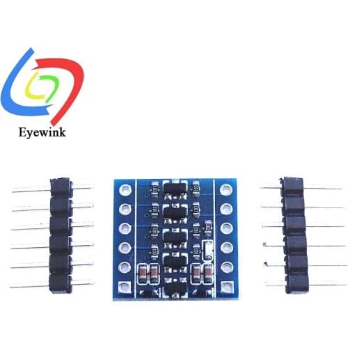 New 4-channel level conversion module 3.3V to 5V or 5V to 3.3V, with 3.3V LDO working indicator