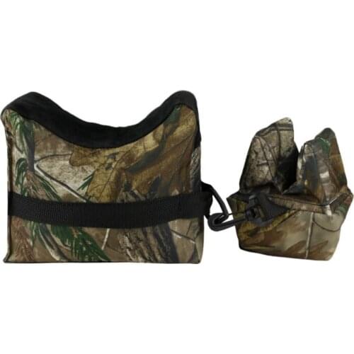 Front & Rear Bag Support Sandbag Without Sand Sniper Hunting Target Stand Accessories