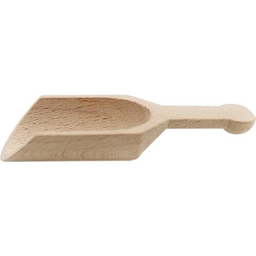 Solid Wood Wooden Spoon Wooden Bath Salt Spoon Coffee Spoon Tea Spoon Household Small Crafts