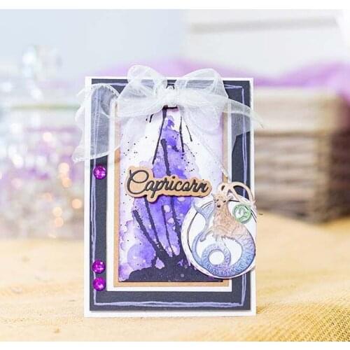 Capricorn Constellations Series 2020 New Metal Cutting Dies Scrapbooking DIY Card Album Paper Decoration Craft Embossing Die