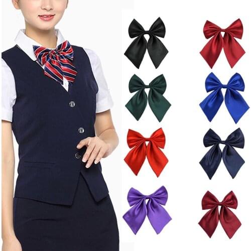 Fashion Bow Ties for Women Bowties Ladies Girls Trendy Style Bow Knot Neck Tie Cravat Casual Party Banquet Bow Tie NEW