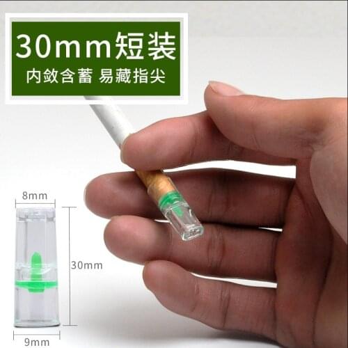 10Pcs/Pack Disposable Tobacco Cigarette Filter Smoking Reduce Tar Filtration Cleaning Holder for Ordinary Cigarettes accessories