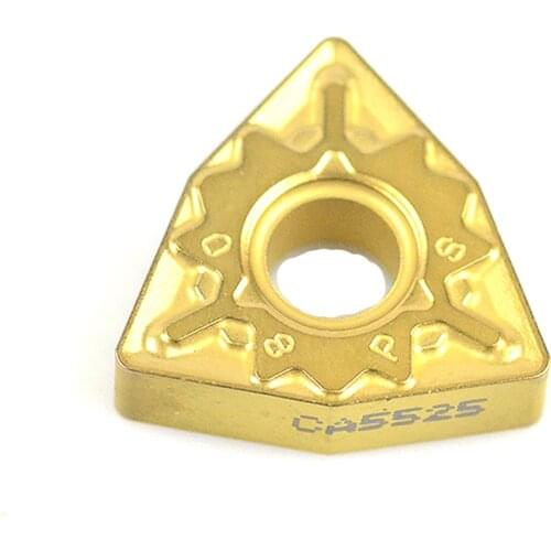 100% Original Turning Plates WNMG080408-PS CA5525 CNC Tool WNMG080408 R0.8 Inspected For Stainless Steel Lathe Cutters Knife