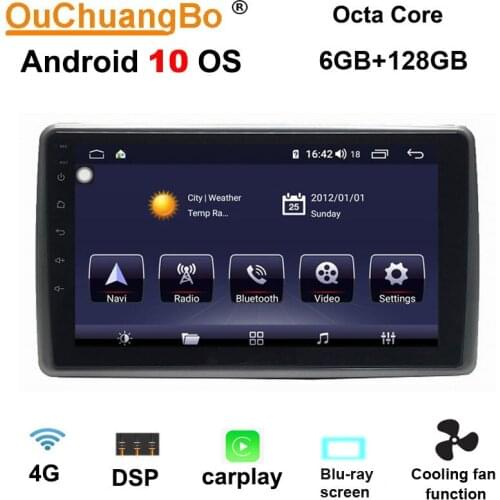 Ouchuangbo android 10.0 car radio recorder for Changan CX20 CS1 cross 2016 2017 support gps navigation 6GB RAM 128GB ROM