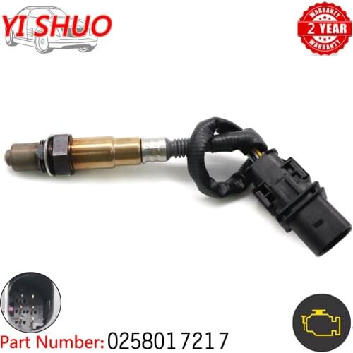 Car Air Fuel Ratio Sensor Oxygen O2 Lambda Sensor 0258017217 For Citroen BERLINGO C2 C3 C4 C5 DS3 DS4 11787560957
