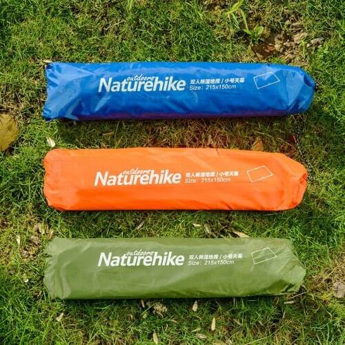 Double mat outdoor thickened camping Accessories Waterproof bag oxford cloth pad 6 hole Sky Curtain picnic cot beach blanket