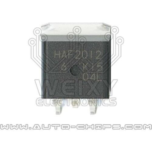 HAF2012 chip used for excavator ECM