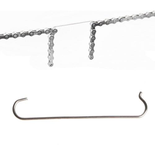 Bike Bicycle Chain Hooks Repair Tools Connecting Aid Accessories Stainless Steel 62KF