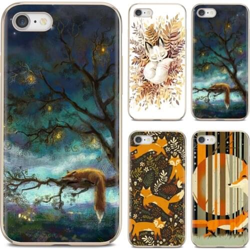 Phone Soft Case Cute Fox in Autumn Leaves Forest For Samsung Galaxy J1 J2 J3 J4 J5 J6 J7 J8 Plus 2018 Prime 2015 2016 2017 EU