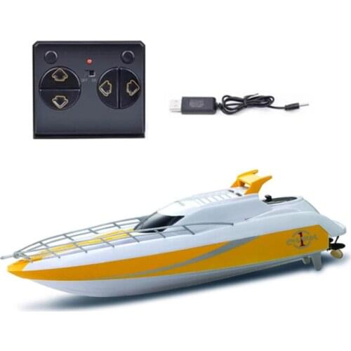 New 2.4G Mini Remote Control Aircraft Carrier Cruiser Electric Wireless Remote Control Ship Childrens Water Toy Model