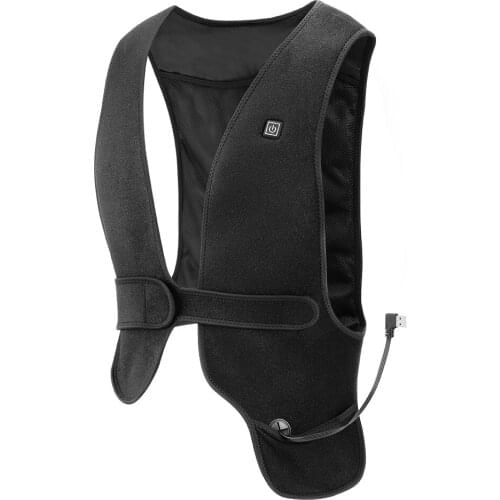 New Adjustable Dive Material Mixed Cotton Inner Layer Breathable Three Dimensional Mesh Built In Ice Bag Heating Vest 5V One Siz