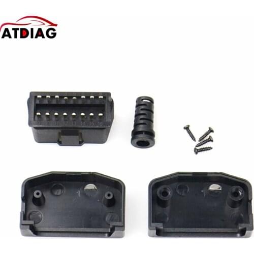 OBD2 OBD II Car Diagnostic-tool 16pin Female Plug 16 Pin OBD2 cable Terminal Connector Plug OBD Female