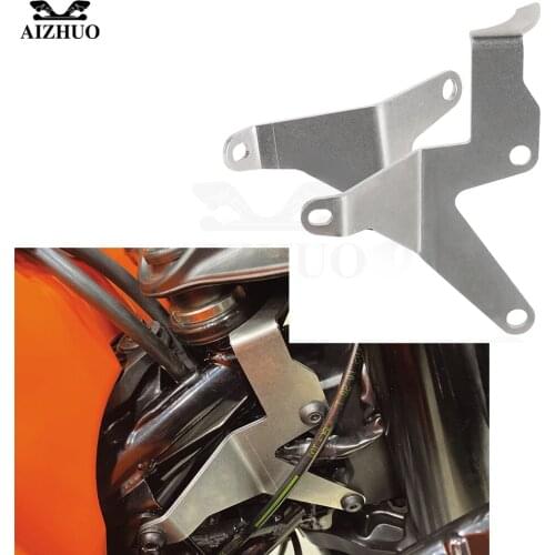 LOGO FOR 390 ADVENTURE/390 ADV 2019-2021 Motorcycle Stainless Steel Headlight reinforcement bracket Neck Brace Set Accessories