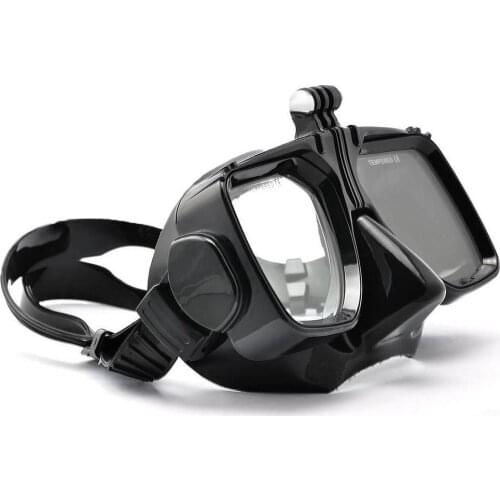 Underwater hunting Camera Diving Mask Scuba Snorkel Swimming Goggles for GoPro Xiaomi SJCAM Sports Camera Free Shopping