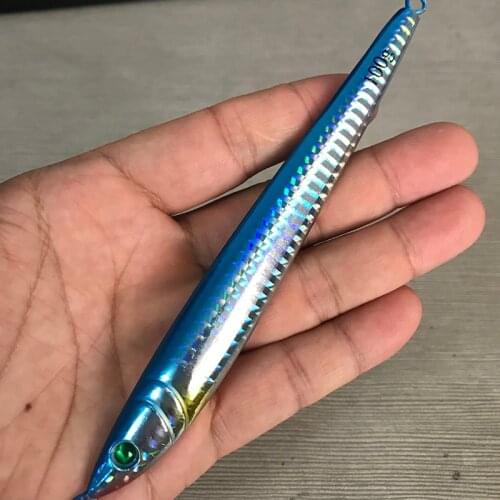 7g 10g 14g 17g 21g 28g 40g 60g 80g 100g Shore Cast Fishing Lure Shaking Jigging Bait Artificial Metal Jigs