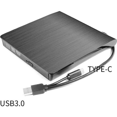 TYPE-C external optical drive USB3.0 dual interface laptop external DVD mobile optical drive