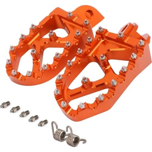 Motorcycle CNC Lengthen Footpeg Foot Peg Footrest Pedal For KTM SX 65 85 125 250 300 350 450 530 SXF XC XCF EXC EXCF XCW XCFW