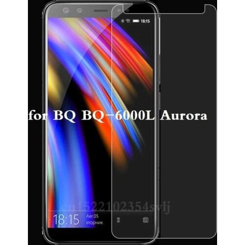 Smartphone Tempered Glass for BQ BQ-6000L Aurora 6000L 9H Explosion-proof Protective Film Screen Protector cover