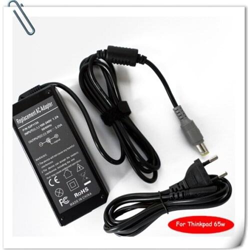 20V 65W Notebook Charger AC Adapter For Lenovo IBM ThinkPad R60i R61i X200s X200t X200i X201i X201s universal laptop charger