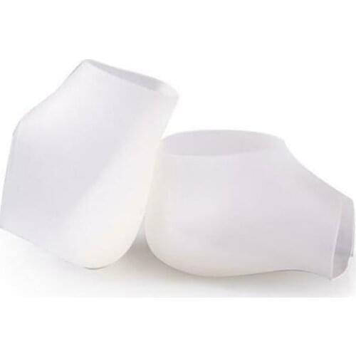 1Pair Invisible Height Increased Insoles Portable Comfortable Silicone Heel Socks for Women Men