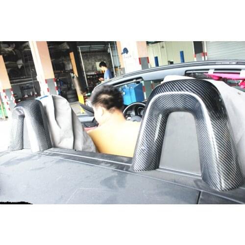 Car styling 09-16 E89 Z4 Carbon Fiber Surface Seat Covers stickers For BMW Z4 Seats Sticker Accessoires