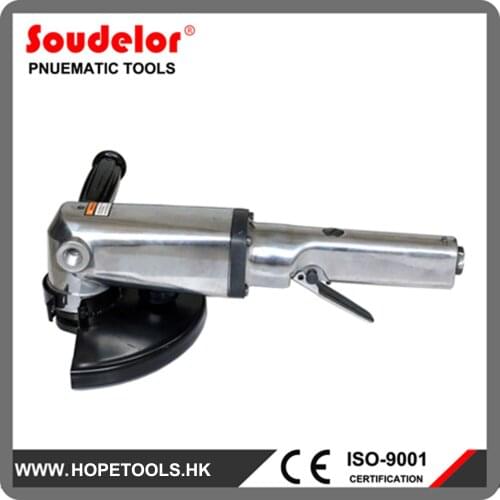Ui-4106 7 Inch Pneumatic Angle Grinder Air Polisher Grinding Machine