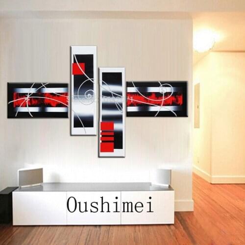 High Skills Artist Hand-painted Modern Abstract Oil Painting For Home Decoration Handpainted Abstract Modern Canvas Painting