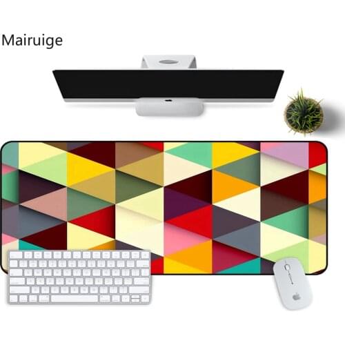 Simplicity Colorful Game Mouse Pad Mosaic 40x90cm Natural Rubber Speed Mouse Pad Most Professional Laptop Pad Gaming Mouse Pad