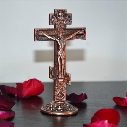Jesus Christ Cross Retro crucifix catholic orthodox icon cross imagenes religiosas catolicas escapularios religiosos ornaments