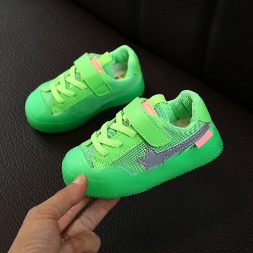 New Summer Autumn Baby Boys Girls Shoes Kids Breathable Soft Bottom Sport Shoes Children Casual Sneakers Running Shoes Mesh Flat