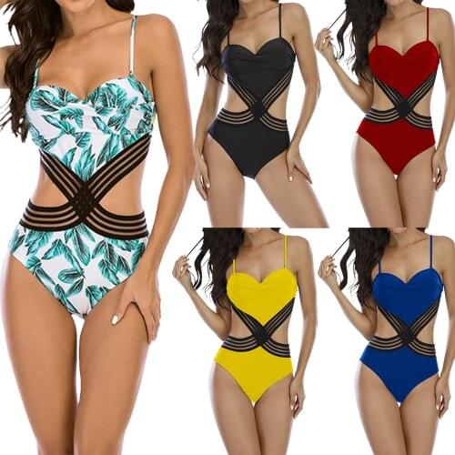 Fashion Swimsuit Bikinis Sexy Backless Swimsuit Backless One-piece Swimwear