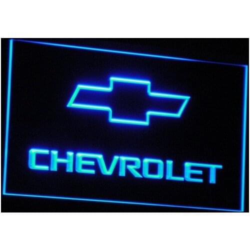 D032 CHEVROLET LED Neon Light Signs with On/Off Switch 20+ Colors 5 Sizes to choose sent in 24 hrs