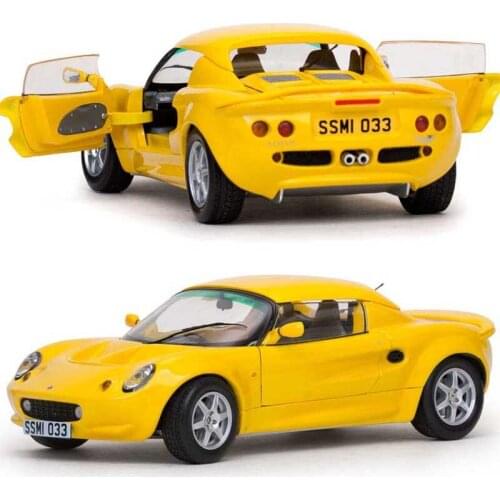 New 1:18 Classic Muscle Sports Car Alloy Metal Diecast 1999 111S Elise Car Model Toys Adult Children Gifts Collection Display
